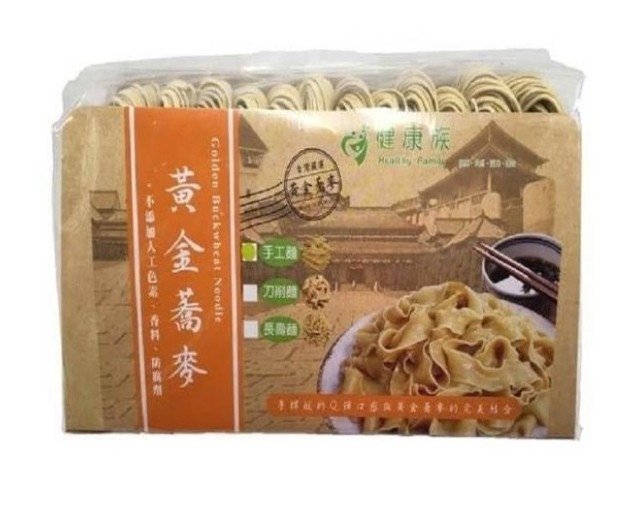 健康族黃金蕎麥手工麵