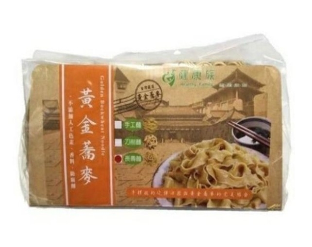 健康族黃金蕎麥長壽麵